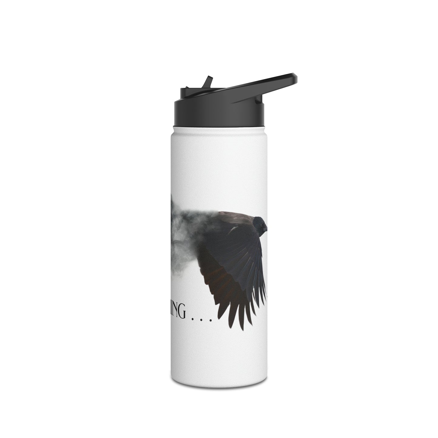 The Murder Is Coming - Stainless Steel Water Bottle, Standard Lid