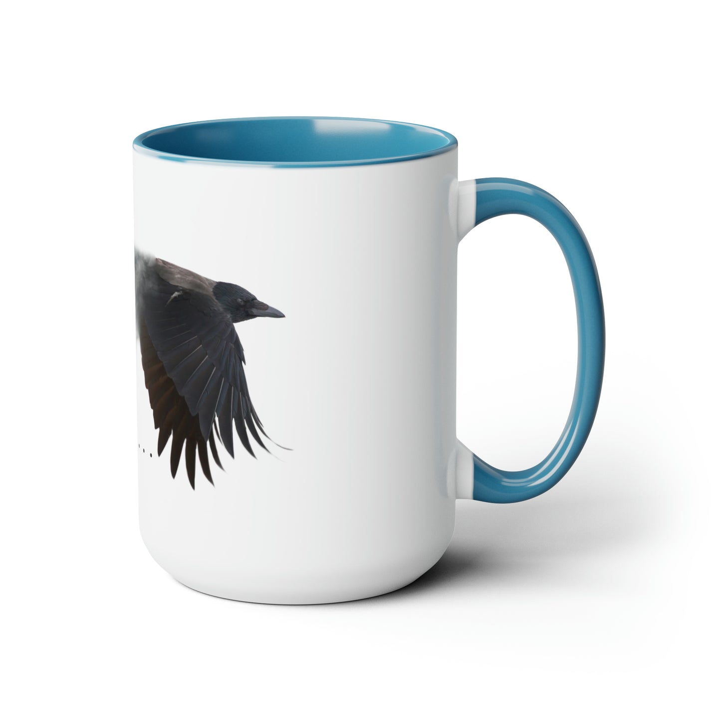 The Murder is Coming - Two-Tone Coffee Mugs, 15oz