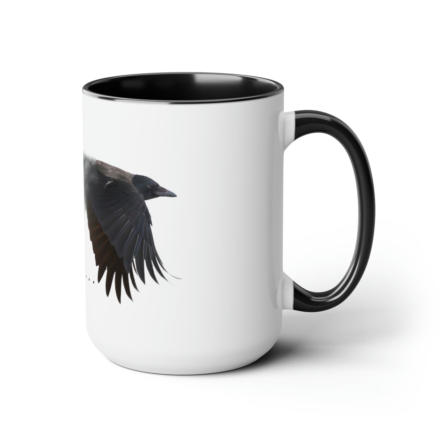 The Murder is Coming - Two-Tone Coffee Mugs, 15oz